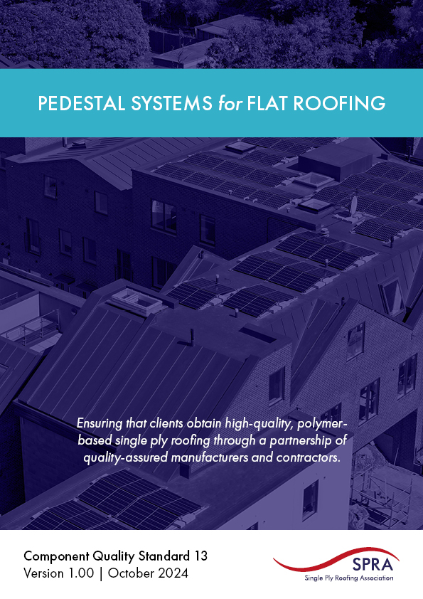 Pedestals systems for flat roofing