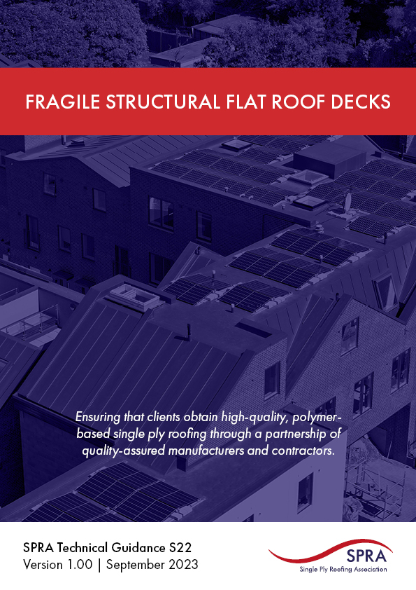 Fragile structural flat roof decks (S22/23)